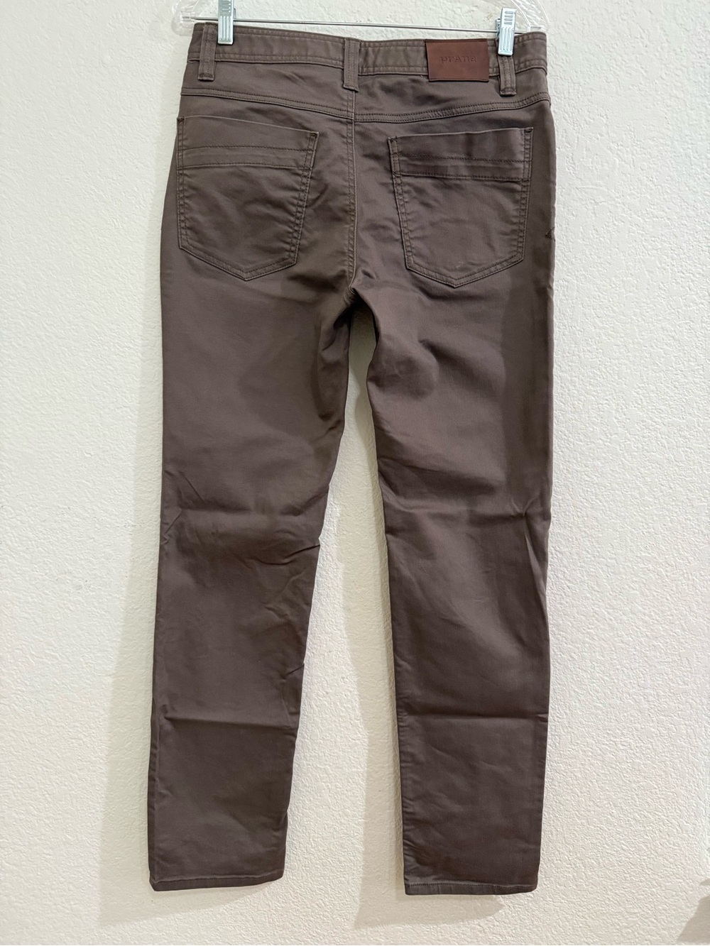 Prana Slim Fit Pants Men’s Size 30x32 Brown 5-Pocket Stretch Casual Chino Jeans - Picture 2 of 14